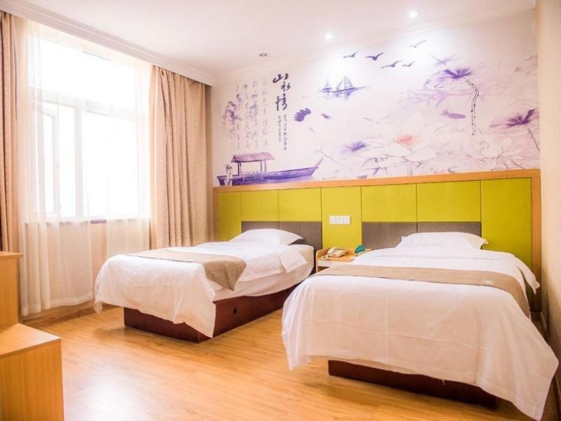 Greentree Inn Ningbo Cconvention Center East Bus Station Express Hotel Exteriör bild