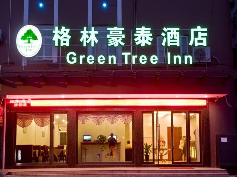 Greentree Inn Ningbo Cconvention Center East Bus Station Express Hotel Exteriör bild